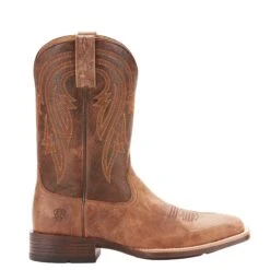 Ariat Men's Tannin Brown Plano Western Boots 10025168 -Ariat Style F18 MNS Plano Simmons 10025168 side