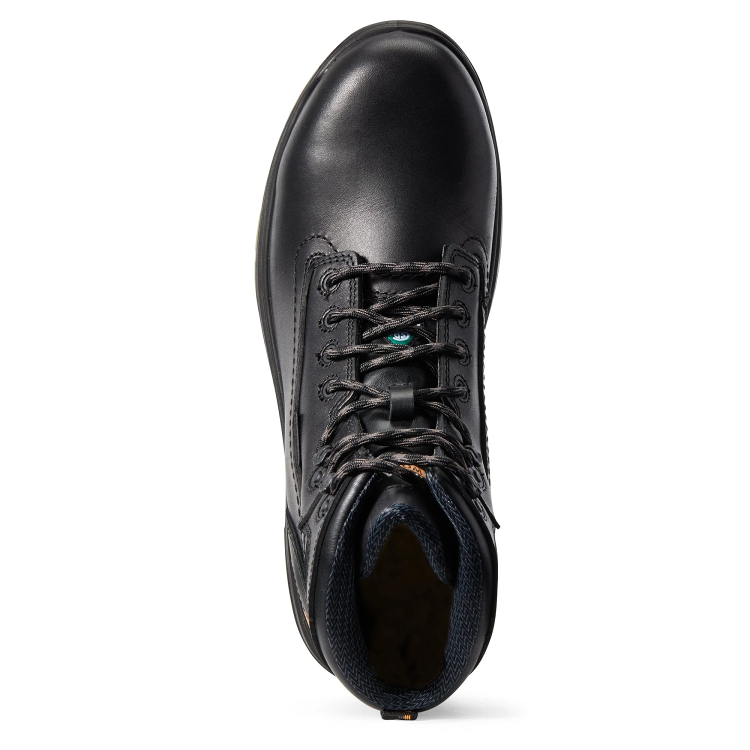 Ariat Men's Turbo 6" Black Waterproof Lace Up Round Toe Boots 10029134 4 Ariat Men's Turbo 6" Black Waterproof Lace Up Round Toe Boots 10029134 - Image 4