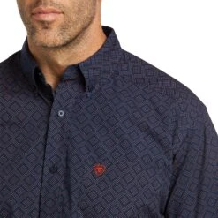 Ariat® Men's Pazel Classic Short Sleeve Old Navy 10037036 5 Ariat® Men's Pazel Classic Short Sleeve Old Navy 10037036 -Ariat Style F21 MNS WEST 10037036 detail01