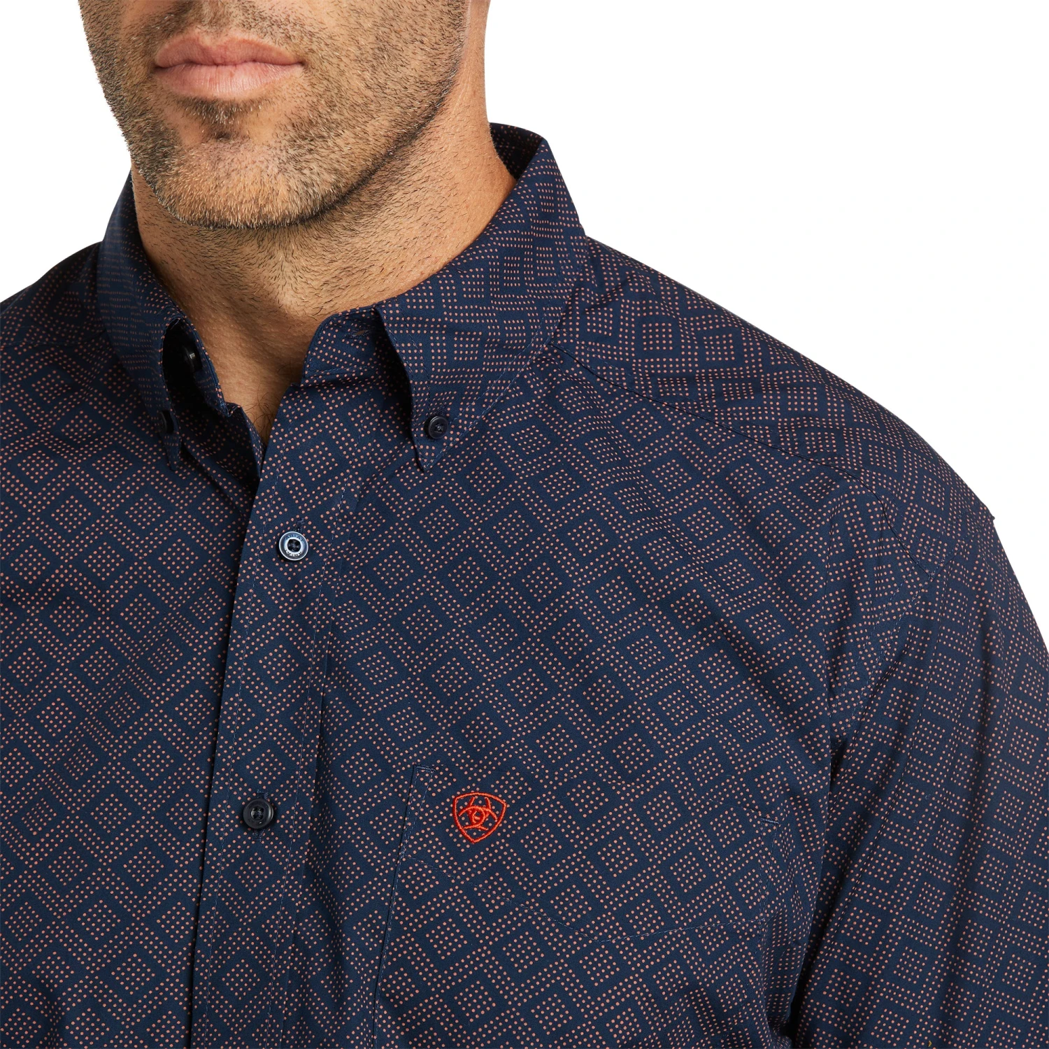 Ariat® Men's Pazel Classic Short Sleeve Old Navy 10037036 3 Ariat® Men's Pazel Classic Short Sleeve Old Navy 10037036 - Image 3