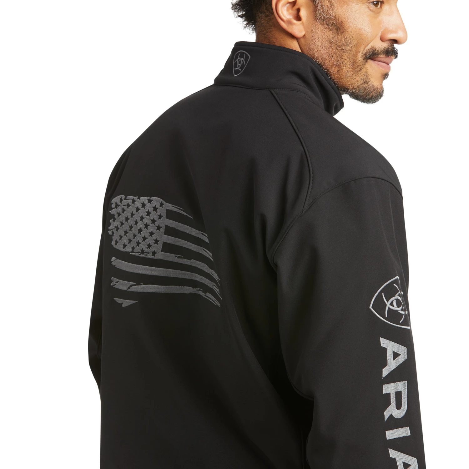 Ariat Men's Logo 2.0 Patriot Black Concealed Carry Jacket 10037439 4 Ariat Men's Logo 2.0 Patriot Black Concealed Carry Jacket 10037439 - Image 4