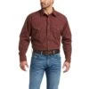 Ariat® Men's Pro Series Sammy Snap Long Sleeve Monk Shirt 10038029