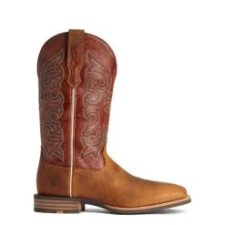 Ariat Men's Everlite Go Getter Brown & Rust Western Boots 10038369 -Ariat Style F21 MNS WEST 10038369 side11