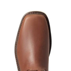 Ariat® Men's Rambler Wedge Foothill Brown Steel Toe Work Boots 10035883 -Ariat Style F21 MNS WORK 10035883 toe