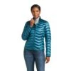 Ariat® Ladies Ideal 3.0 Down Iridescent Eurasian Teal Jacket 10035515