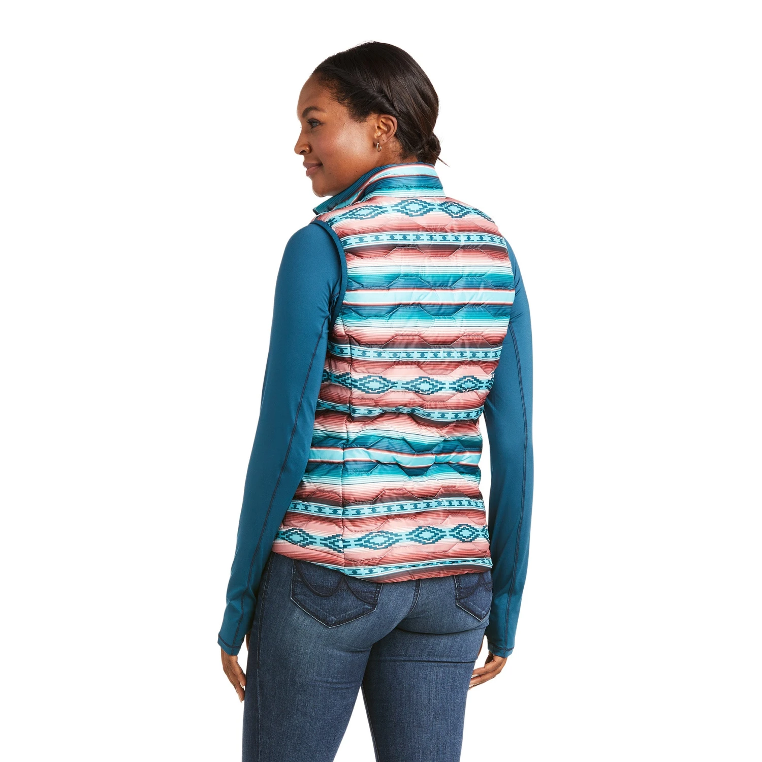 Ariat Women's Ideal 3.0Serape Packable Down Vest 10037449 2 Ariat Women's Ideal 3.0Serape Packable Down Vest 10037449 - Image 2