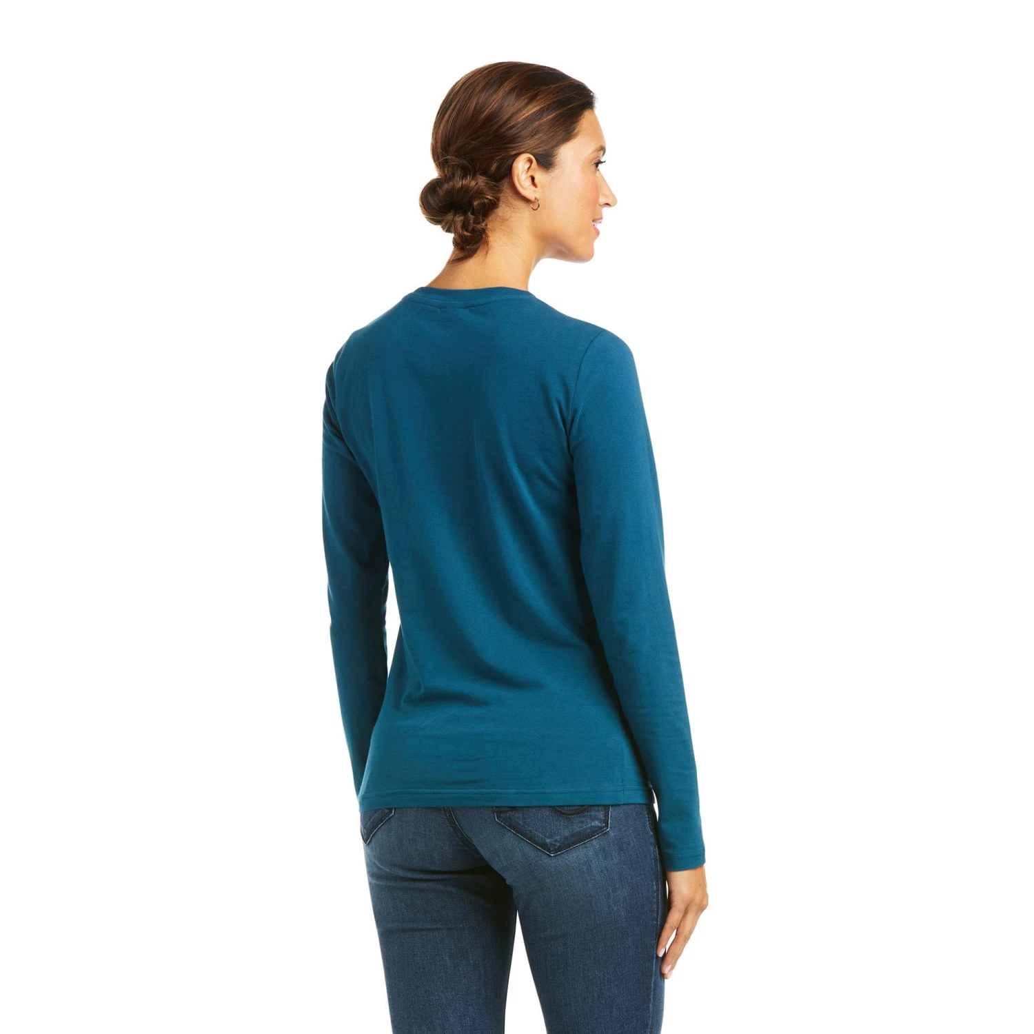 Ariat® Flora Fauna Logo Long Sleeve T-Shirt 10037668 2 Ariat® Flora Fauna Logo Long Sleeve T-Shirt 10037668 - Image 2