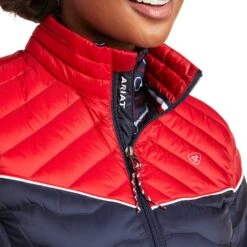 Ariat Ladies Ideal 3.0 Team Color-Block Down Jacket 10037722 -Ariat Style F21 WMS ENGL 10037722 detail01 1