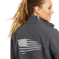 Ariat Ladies Team Patriot Concealed Carry India Ink Jacket 10037438 -Ariat Style F21 WMS WEST 10037438 detail02