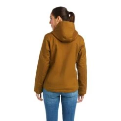 Ariat Ladies REAL Outlaw Kelp Forest Full Zip Hooded Jacket 10037451 -Ariat Style F21 WMS WEST 10037451 back