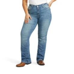 Ariat Ladies R.E.A.L.™ Perfect Rise Karen Straight Leg Jeans 10037686 -Ariat Style F21 WMS WEST 10037686 front plus