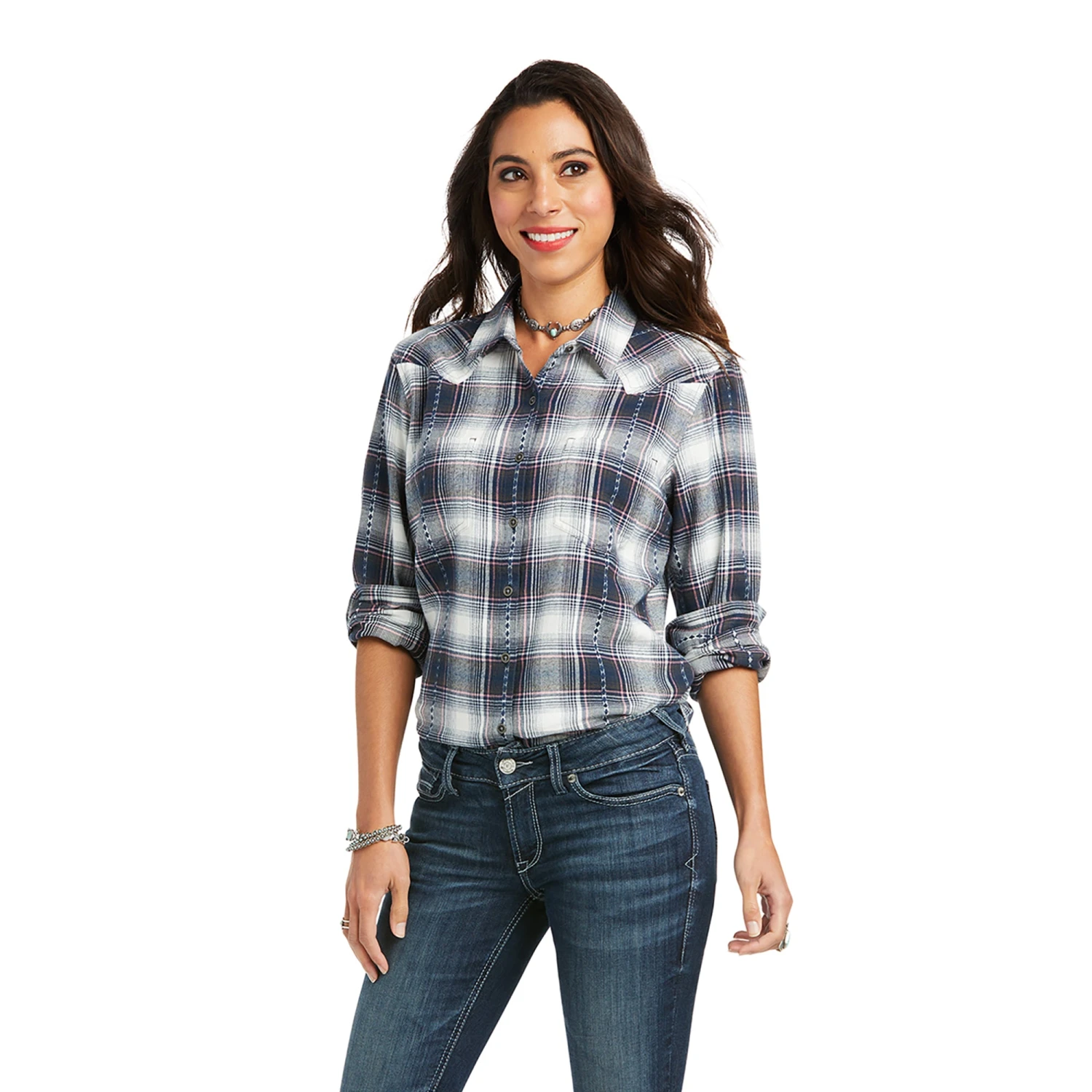 Ariat® Ladies R.E.A.L™ Billie Jean Long Sleeve Shirt 10037709 1 Ariat® Ladies R.E.A.L™ Billie Jean Long Sleeve Shirt 10037709