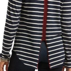 Ariat® Ladies Knoxville Long Sleeve Dark Sapphire Top 10037910 -Ariat Style F21 WMS WEST 10037910 detail01