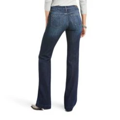 AriatĀ® Ladies Antonella Trouser Perfect Rise Wide Leg Jeans 10037945