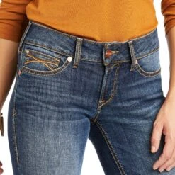 Ariat® Ladies Luciana Straight Leg Jeans 10037954 -Ariat Style F21 WMS WEST 10037954 detail02