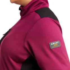 Ariat® Ladies Rebar Dri-Tek DuraStretch™ Purple Fleece Jacket 10037601 9 Ariat® Ladies Rebar Dri-Tek DuraStretch™ Purple Fleece Jacket 10037601 -Ariat Style F21 WMS WORK 10037601 detail01 plus 1