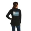 Ariat Women's Rebar CottonStrong™ Black Flag T-Shirt10037703