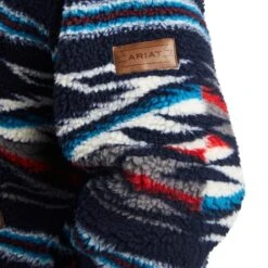 Ariat® Men's Chimayo New Mexico Navy Fleece Jacket 10042186 -Ariat Style F22 MNS WEST 10042186 detail03