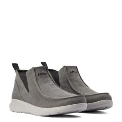 Ariat Men's Hilo Midway Charcoal Grey Slip On Shoes 10042397 -Ariat Style F22 MNS WEST 10042397 pair