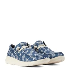 Ariat® Men's Hilo Stretch Lace Bonefish Blue Slip On Shoes 10042500 9 Ariat® Men's Hilo Stretch Lace Bonefish Blue Slip On Shoes 10042500 -Ariat Style F22 MNS WEST 10042500 pair