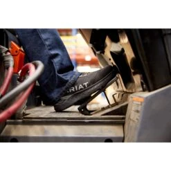 Ariat Men's Outpace Black Composite Toe Sneakers 10040283 -Ariat Style F22 MNS WORK Outpace Shot 05 2370 RTL654654