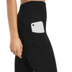 Ariat® Ladies Venture Thermal Half Grip Tight Black Leggings 10041347 -Ariat Style F22 WMS ENGL 10041347 detail01