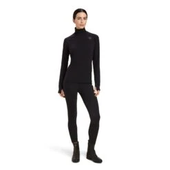 Ariat® Ladies Venture Baselayer Black Long Sleeve Shirt 10041360 7 Ariat® Ladies Venture Baselayer Black Long Sleeve Shirt 10041360 -Ariat Style F22 WMS ENGL 10041360 full