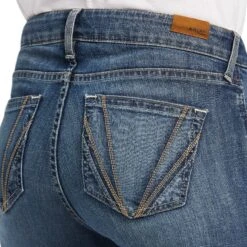Ariat Ladies Daphne High Rise Toronto Slim Trouser Jeans 10041106 -Ariat Style F22 WMS WEST 10041106 detail03