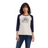 Ariat Ladies R.E.A.L.™ Sunrise Classic Beige T-Shirt 10041292