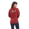 Ariat® Ladies Heather Red R.E.A.L.™ Graphic T-Shirt 10041335
