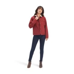 Ariat® Ladies R.E.A.L.™ Trucker Softshell Rouge Red Jacket 10041639 10 Ariat® Ladies R.E.A.L.™ Trucker Softshell Rouge Red Jacket 10041639 -Ariat Style F22 WMS WEST 10041639 full