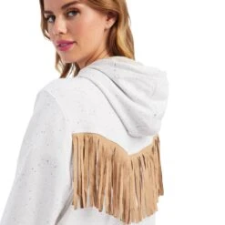 Ariat® Ladies Egret Desert View Full Zip Hoodie10041668 -Ariat Style F22 WMS WEST 10041668 detail01