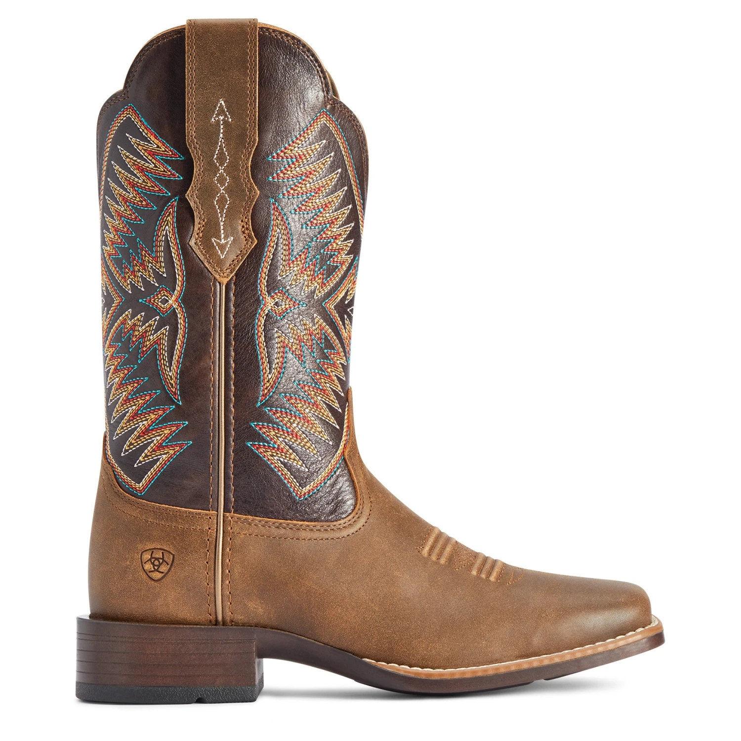 Ariat® Ladies Odessa StretchFit Brown & Burnished Pewter Boots 10042386 4 Ariat® Ladies Odessa StretchFit Brown & Burnished Pewter Boots 10042386 - Image 4