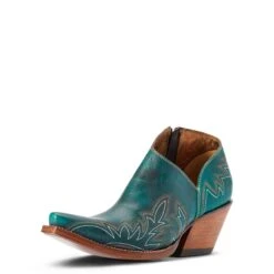 Ariat® Ladies Jolene Turkos Side Zip Western Booties 10042425 10 Ariat® Ladies Jolene Turkos Side Zip Western Booties 10042425 -Ariat Style F22 WMS WEST 10042425 3 4 front
