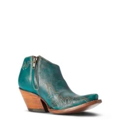 Ariat® Ladies Jolene Turkos Side Zip Western Booties 10042425 9 Ariat® Ladies Jolene Turkos Side Zip Western Booties 10042425 -Ariat Style F22 WMS WEST 10042425 medial