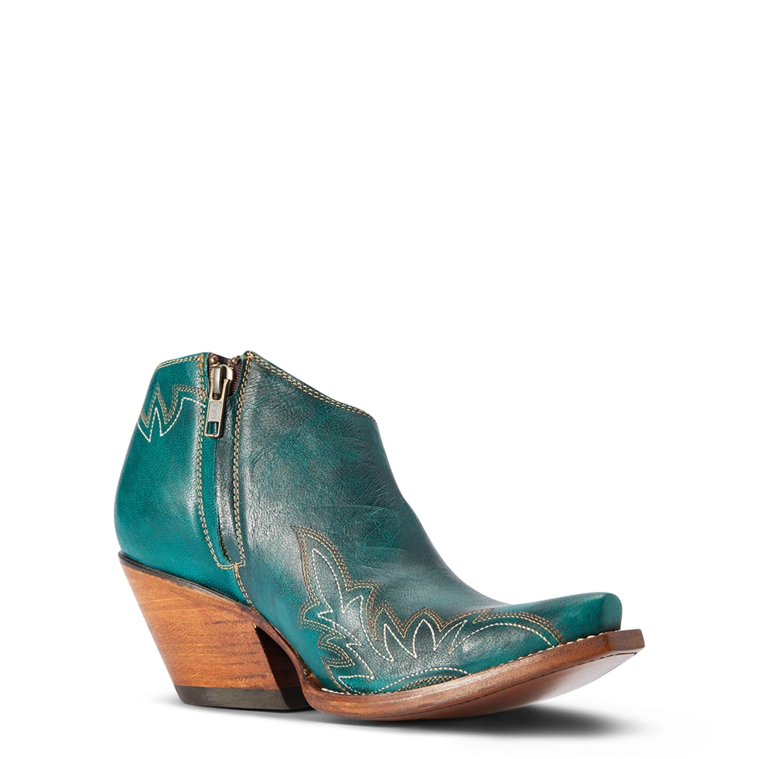 Ariat® Ladies Jolene Turkos Side Zip Western Booties 10042425 3 Ariat® Ladies Jolene Turkos Side Zip Western Booties 10042425 - Image 3