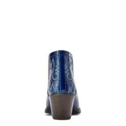 Ariat® Ladies Dixon Sin City Blue Western Booties 10042457 -Ariat Style F22 WMS WEST 10042457 heel