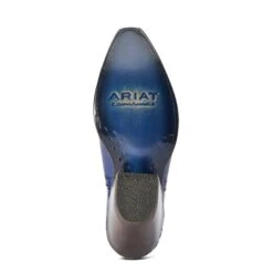 Ariat® Ladies Dixon Sin City Blue Western Booties 10042457 -Ariat Style F22 WMS WEST 10042457 sole