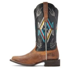Ariat® Ladies Frontier Chimayo Kona Brown Western Boots 10042573 -Ariat Style F22 WMS WEST 10042573 side 43ad67f5 0908 4832 896e 7c02e9b4df87