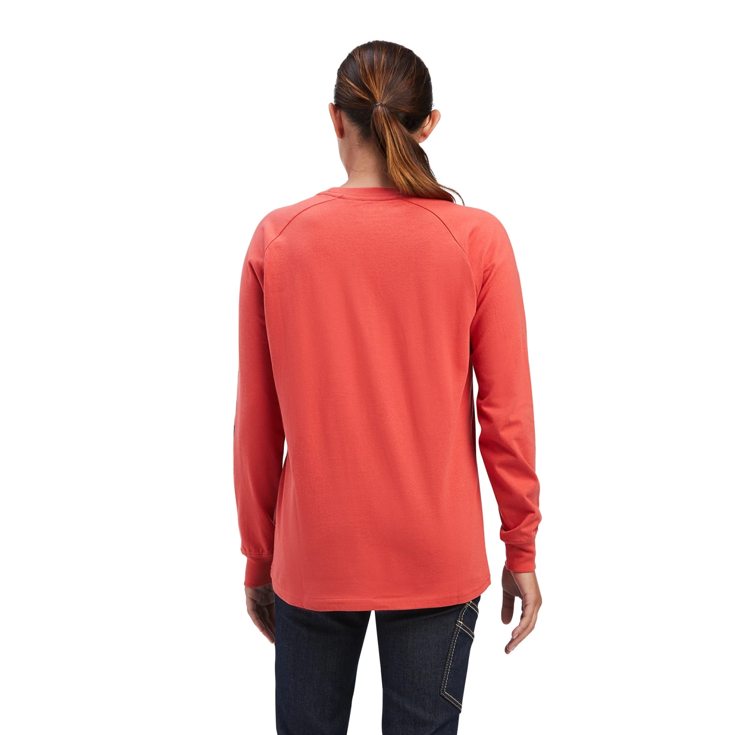 Ariat® Ladies Rebar Cotton Strong Logo Graphic T-Shirt 10041513 2 Ariat® Ladies Rebar Cotton Strong Logo Graphic T-Shirt 10041513 - Image 2