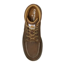 Carhartt® Men's Millbrook Dark Brown Soft Toe Wedge Boots FM5010 -Ariat Style FM5010 3