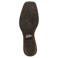 Justin® Ladies Chellie Tan Leather Western Square Toe Booties GY9510 13 Justin® Ladies Chellie Tan Leather Western Square Toe Booties GY9510 -Ariat Style GY9510 4