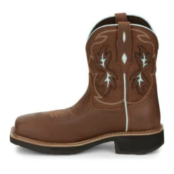 Justin Ladies Chisel Waterproof Nano Composite Toe Work Boots GY9960 -Ariat Style GY9960 617x563 Instep