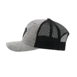 Hooey® Ladies Rope Like A Girl Grey & Black Snapback Hat 2249T-GYBK -Ariat Style H3