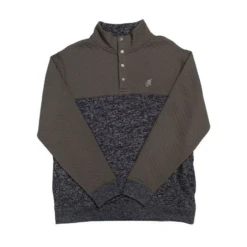 Hooey® Men's "Stevie"Charcoal Pullover HH1195CH
