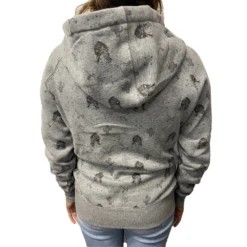 Hooey® Ladies Plains Southwestern Patterned Grey Hoodie HH1198GY 5 Hooey® Ladies Plains Southwestern Patterned Grey Hoodie HH1198GY -Ariat Style HH1198GY 1