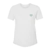 Hooey Ladies Bodega Graphic White T-Shirt HT1677WH