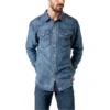 Kimes Ranch® Men's Grimes Dark Indigo Button Down Shirt KR-GRIMES-DI