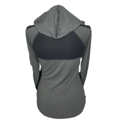 Kimes Ranch® Ladies Kunoichi Charcoal Heather Pullover Hoodie KUNO-GR -Ariat Style KUNO GRa