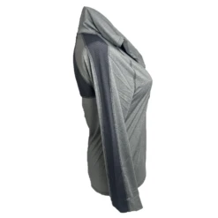 Kimes Ranch® Ladies Kunoichi Charcoal Heather Pullover Hoodie KUNO-GR -Ariat Style KUNO GRd